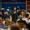 His All-Holiness Ecumenical Patriarch Bartholomew addresses Archons and friends at a dinner held in his honor in Athens, Greece. (Photos by J. Mindala)