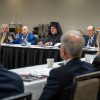 Several reports were heard during the Ecumenical Patriarch Bartholomew Foundation Board of Trustees meeting. (Photos by J. Mindala)